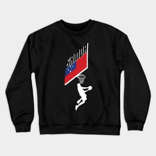 Samoa Basketball Crewneck Sweatshirt